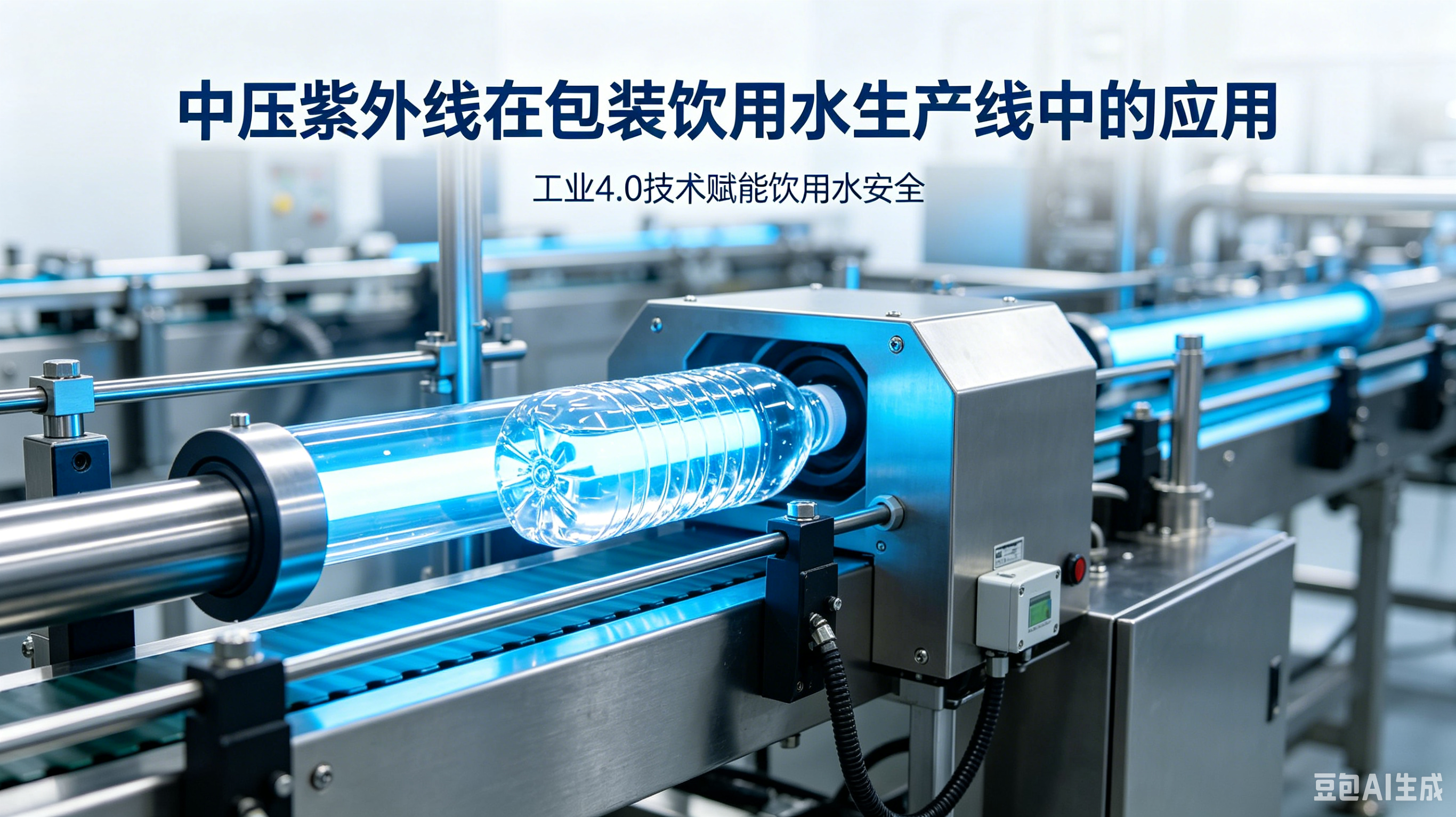 为什么包装饮用水厂家偏爱中压紫外杀菌？